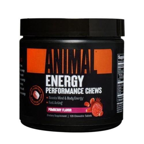 Universal Nutrition Animal Energy Chews, 120 chewable tablets